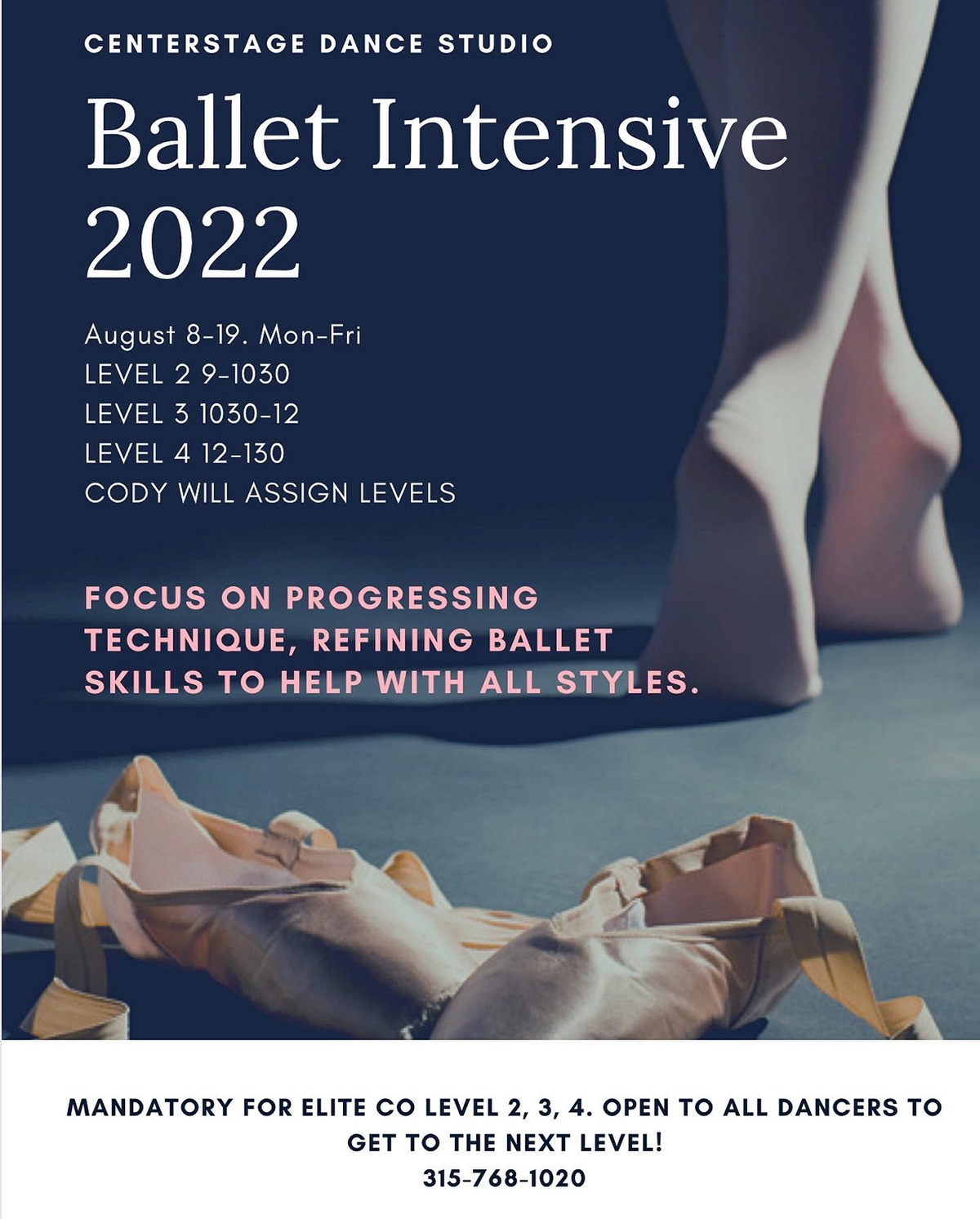 Ballet Intensive @ CenterStage Dance Studio | Marcy | New York | United States
